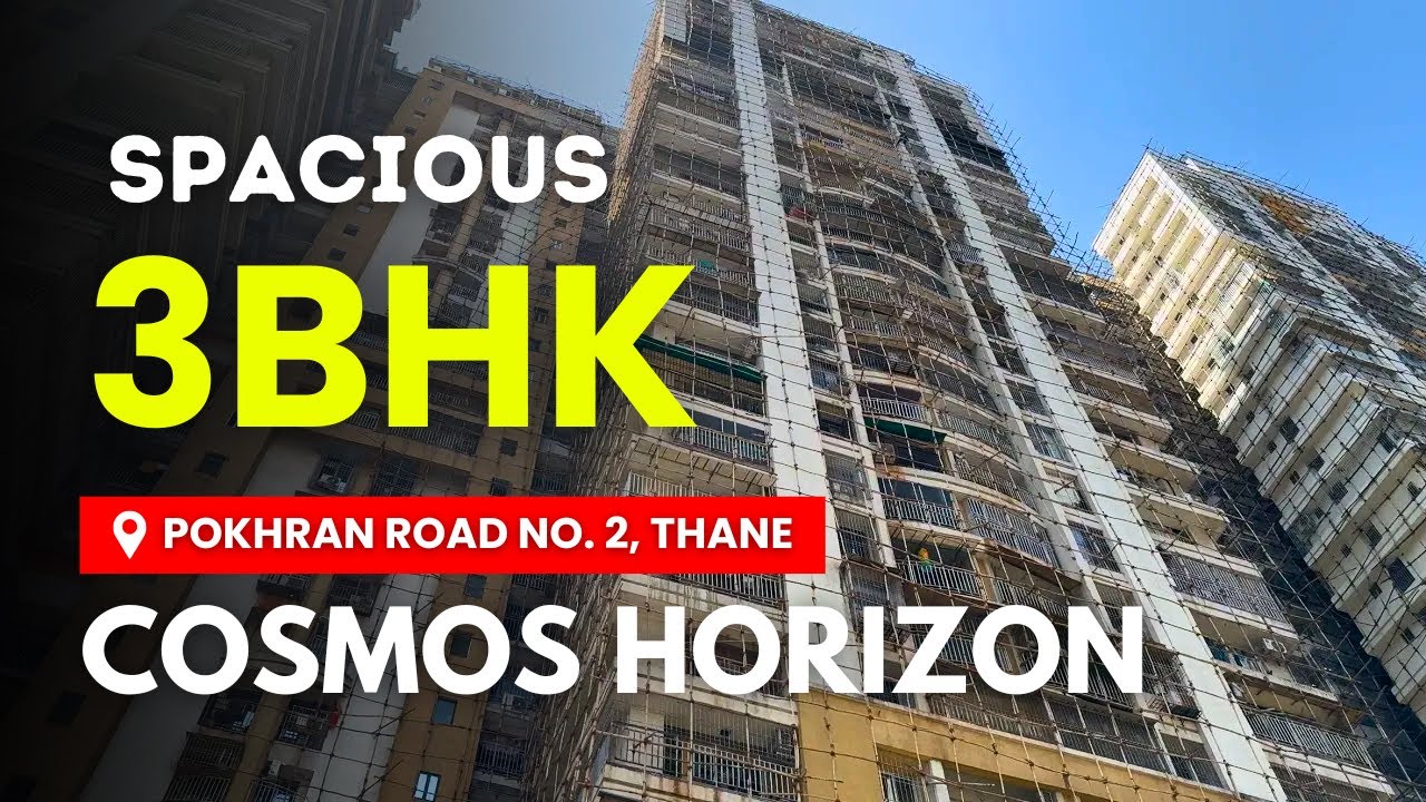 Spacious 3 BHK For Sale In Cosmos Horizon, Thane | Behind Bethany Hospital | Seamless Connectivity