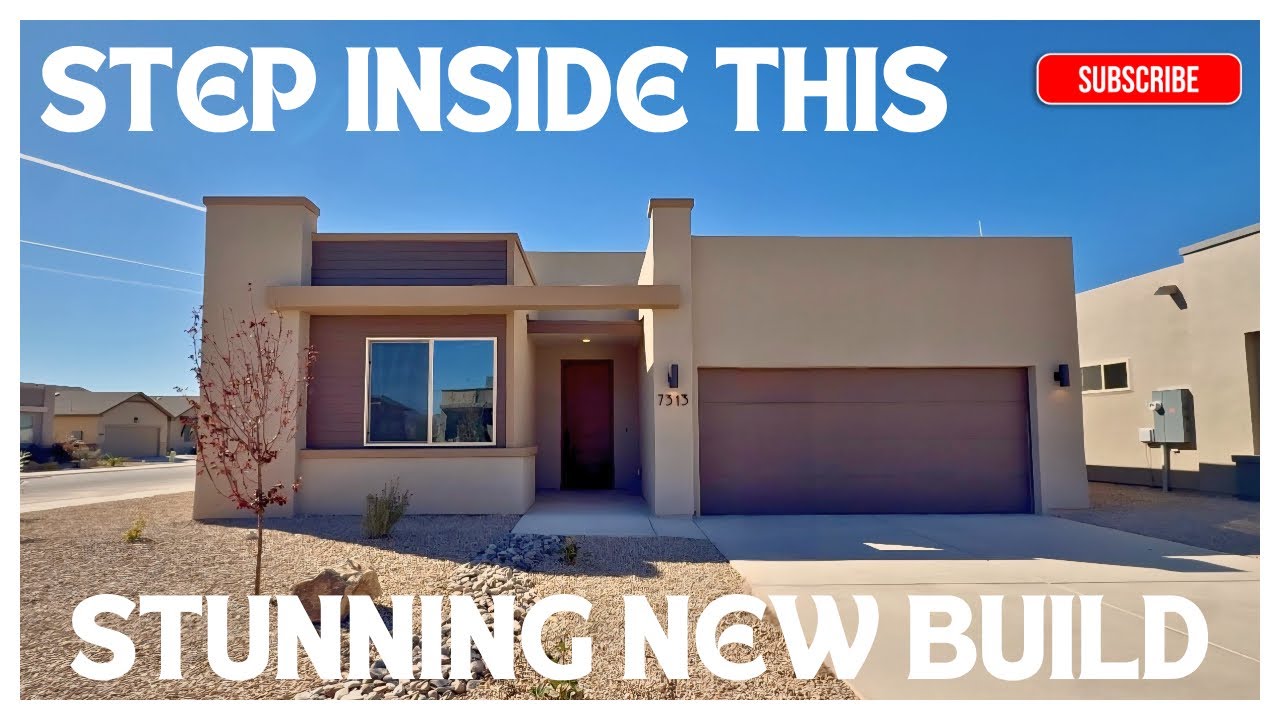 «Современный дом на юго-западе рядом с полем для гольфа Red Hawk | Новые дома в Лас-Крусес на про...