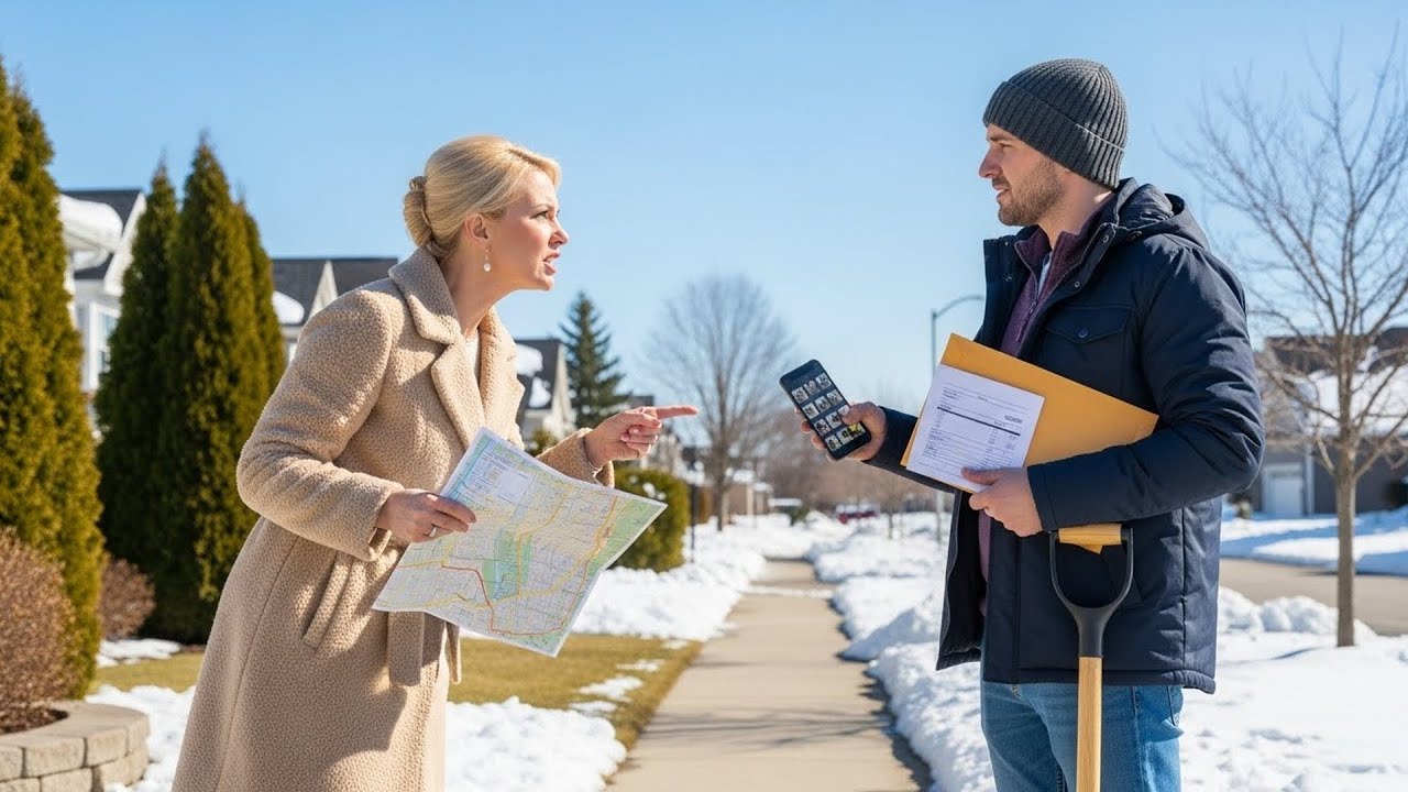 HOA Demanded I Shovel Their Sidewalks For Free, So I Sent Them An Invoice For 40 Hours Of Labor