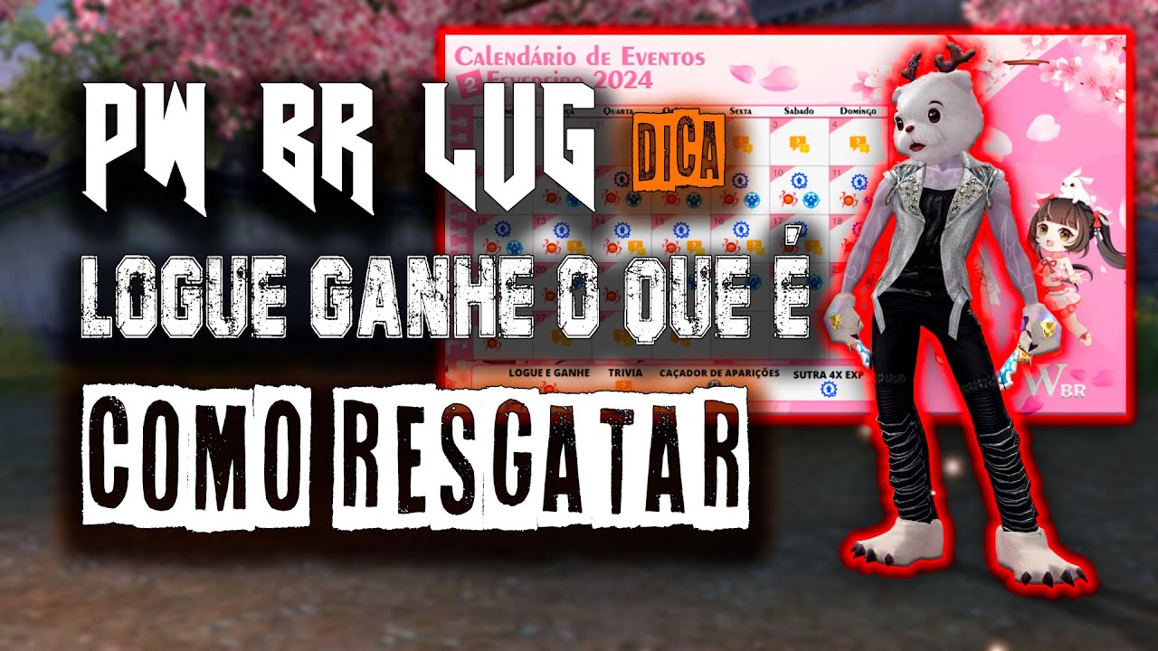 PWBR lug DICA LOGUE GANHE o que é como funciona e como resgatrar sem ERRO