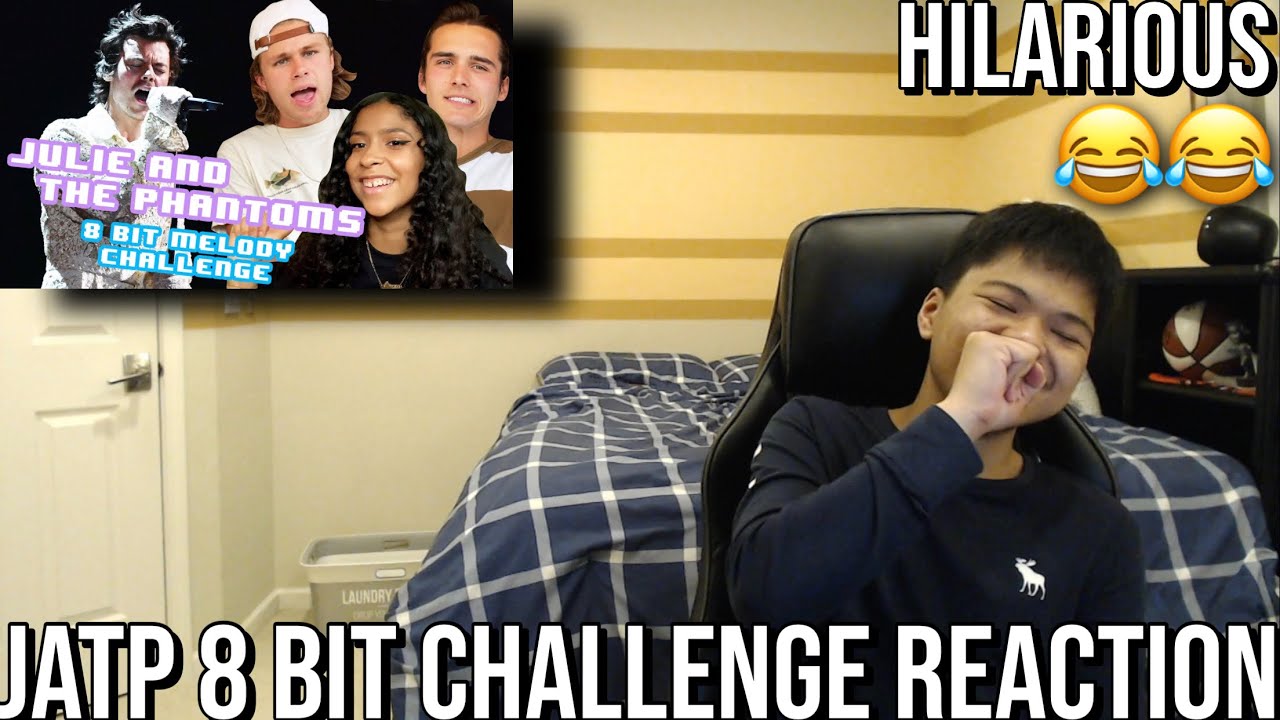 Reacting to Julie and The Phantoms Sing Harry Styles, 5SOS | 8 Bit Melody Challenge | Seventeen