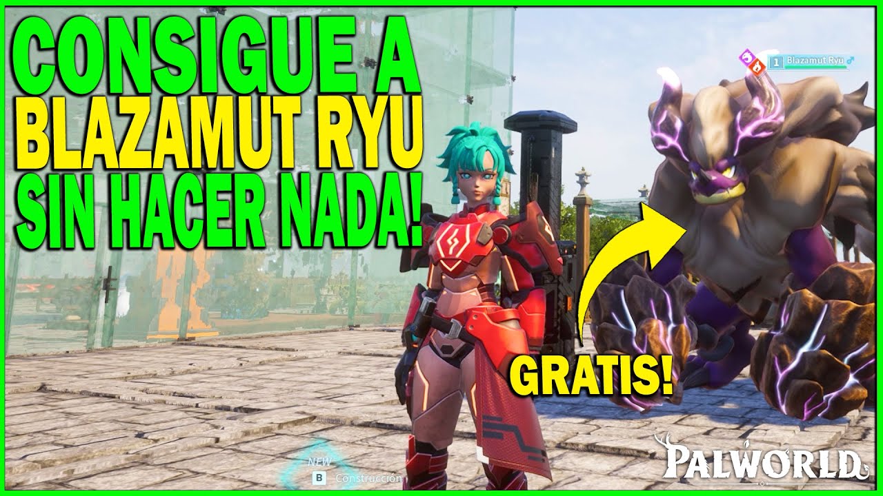 ✨ DERROTA a BLAZAMUT RYU SIN HACER NADA [NUEVO GLITCH] en PALWORLD