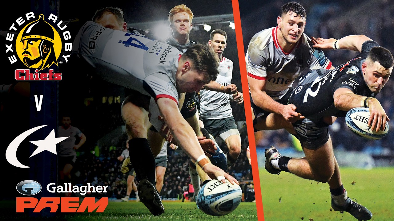 WINNER TAKES ALL! Exeter Chiefs & Saracens Battle For Gallagher PREM Play-Offs!