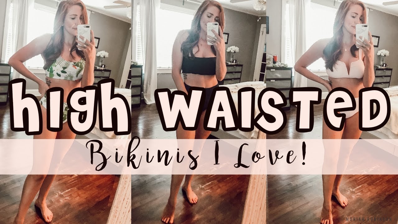 HIGH WAISTED BIKINIS I LOVE FROM AMAZON | Moriah Robinson