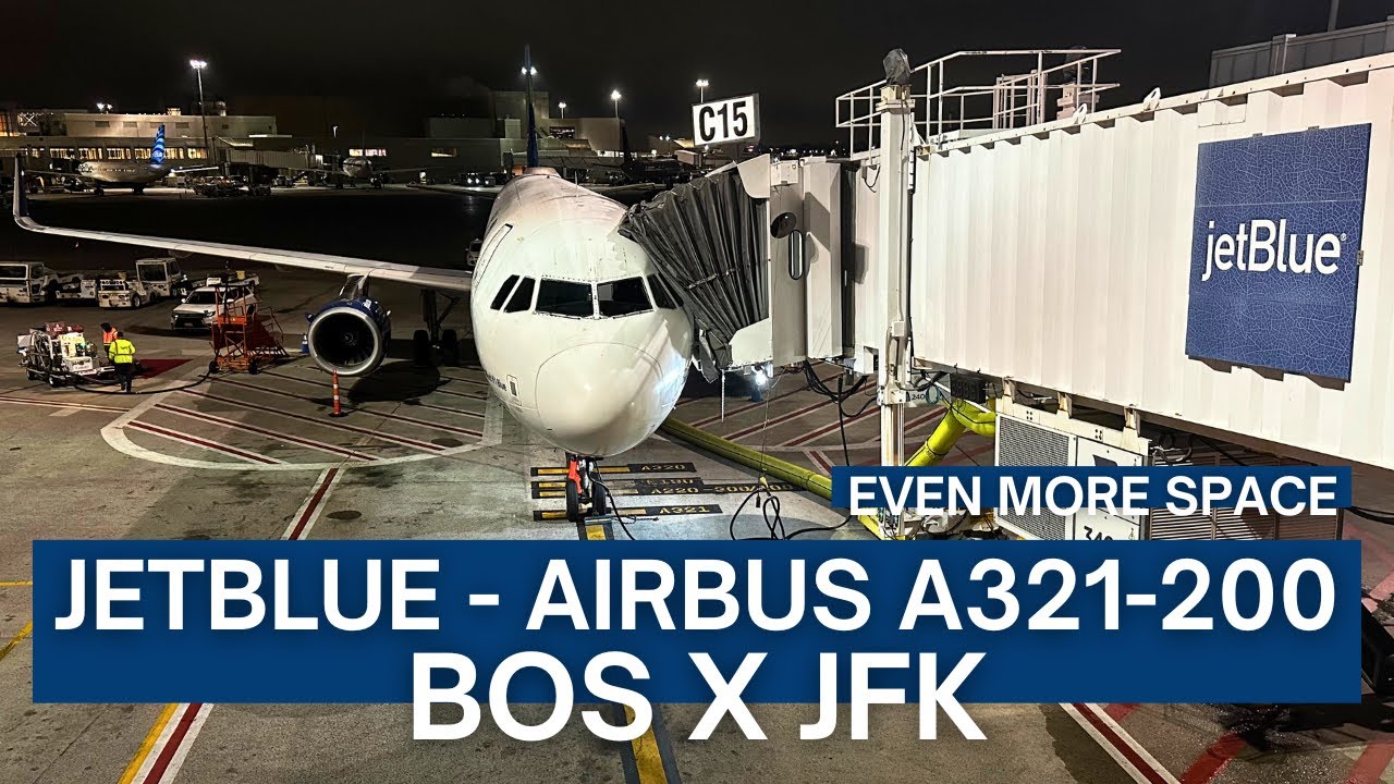 TRIP REPORT | jetBlue Airways - Airbus A321-200 - Boston (BOS) to New York (JFK) | Even More Space