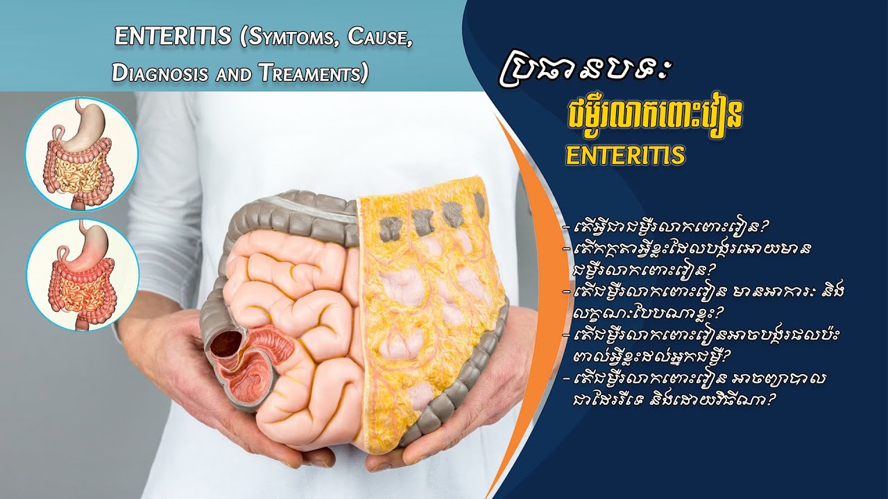ONE IDEA ONE SHARE | ជម្ងឺរលាកពោះវៀន -​ Enteritis | EPS118