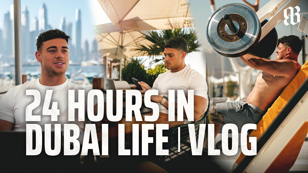A Day in the Life: Online Coach, Athlete & Entrepreneur in Dubai! (VLOG)