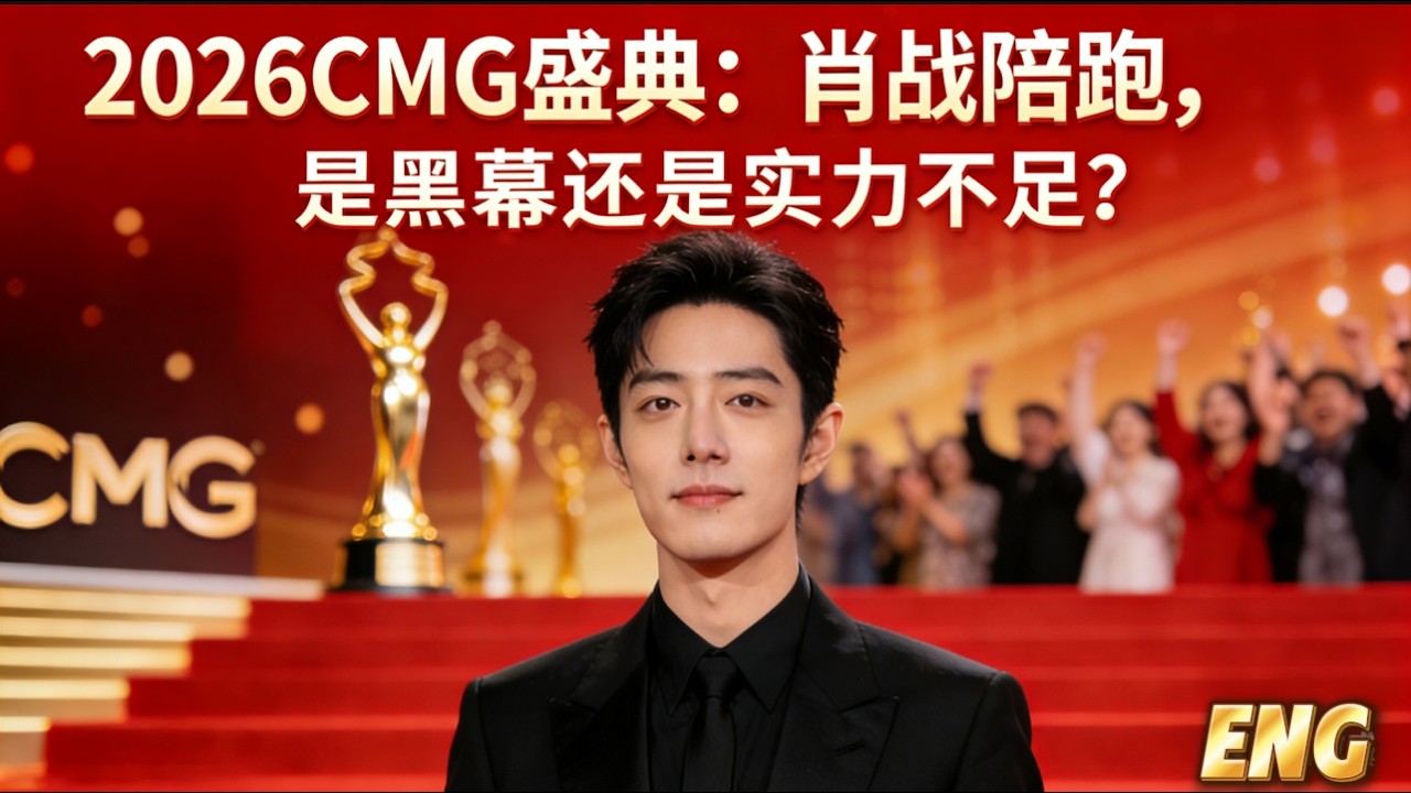 2026 CMG 盛典：肖战陪跑，其实早就写在规则里