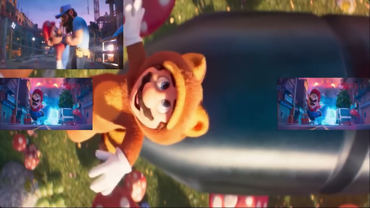 The Super Mario Bros. Movie but Only the Slow-Motion has a Sparta Gamma Remix