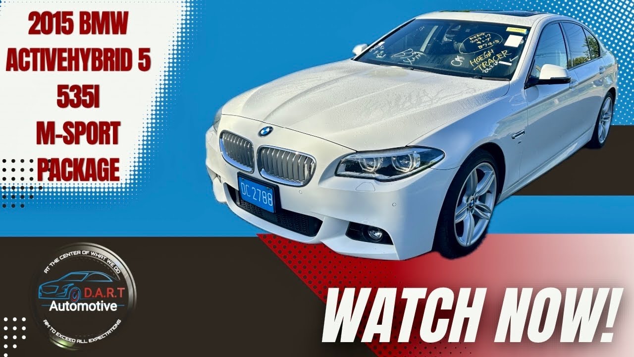 2015 BMW 535i/BMW Activehybrid-5 M-Sport Package