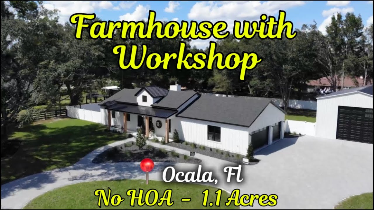 🏡 New Construction Farmhouse in Dunnellon, FL