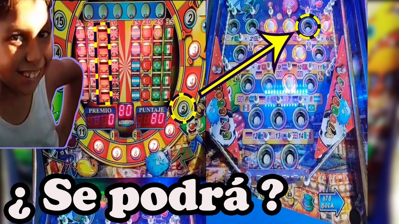 Jugando Con $60 pesos HASTA dar una VACIADA EPICA en la Pinball 8 Pelotas 🇺🇲🇰🇷🇩🇪🇬🇧🇦🇷🇹🇷