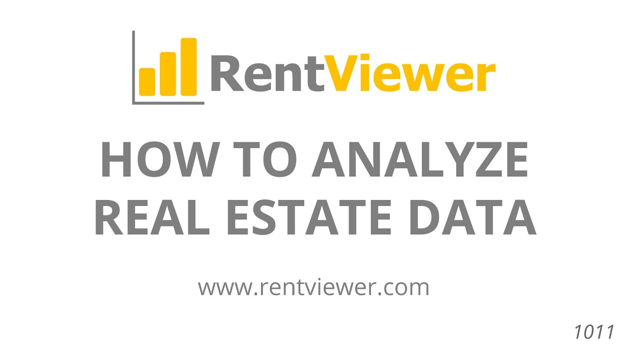 How to analyze real estate data