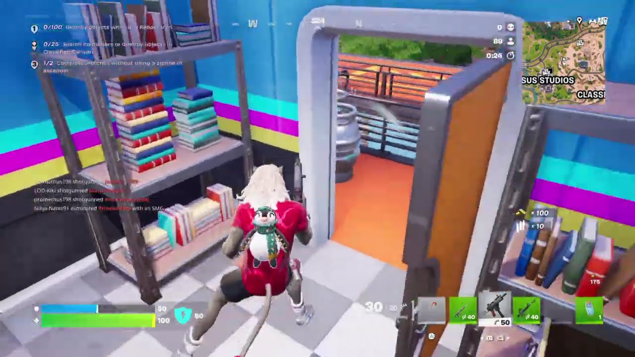 Fortnite Chapter 7 Season 1 | Zero Build Battle Royale | Solo No Commentary | Part 44