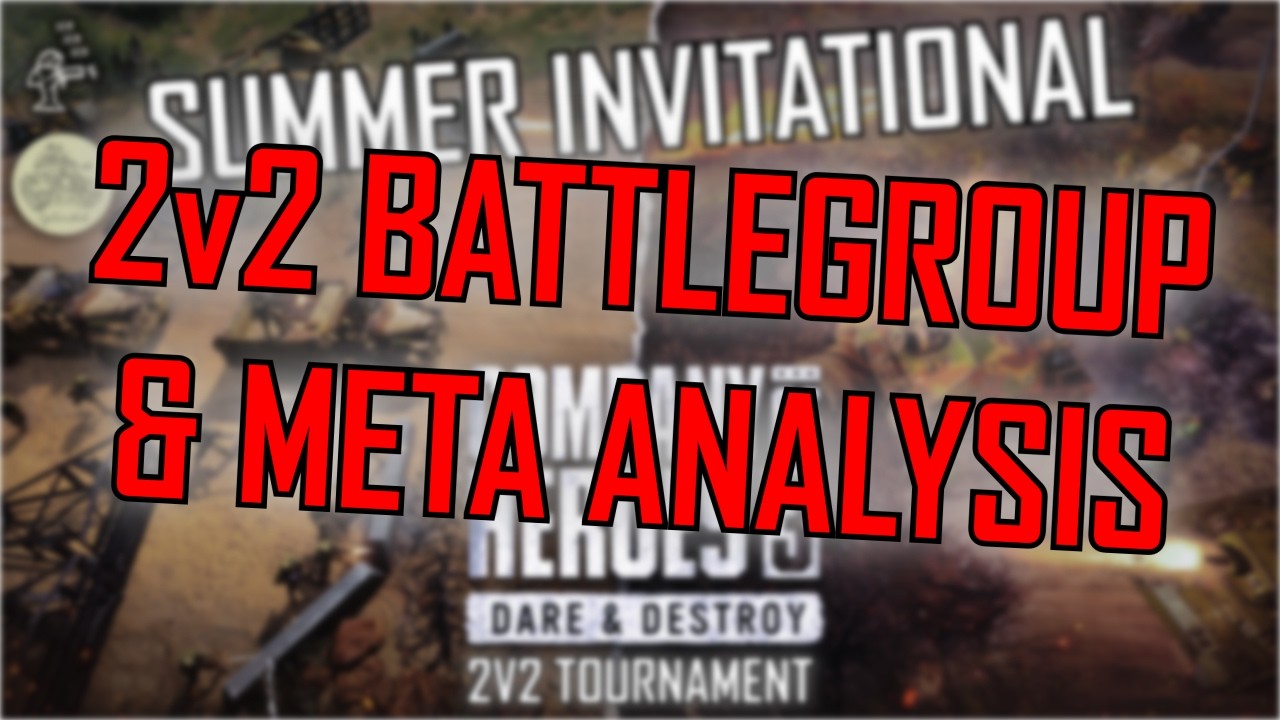 Мета в CoH3 2v2 раскрыта! | Анализ данных и результатов турнира Summer Invitational 2v2