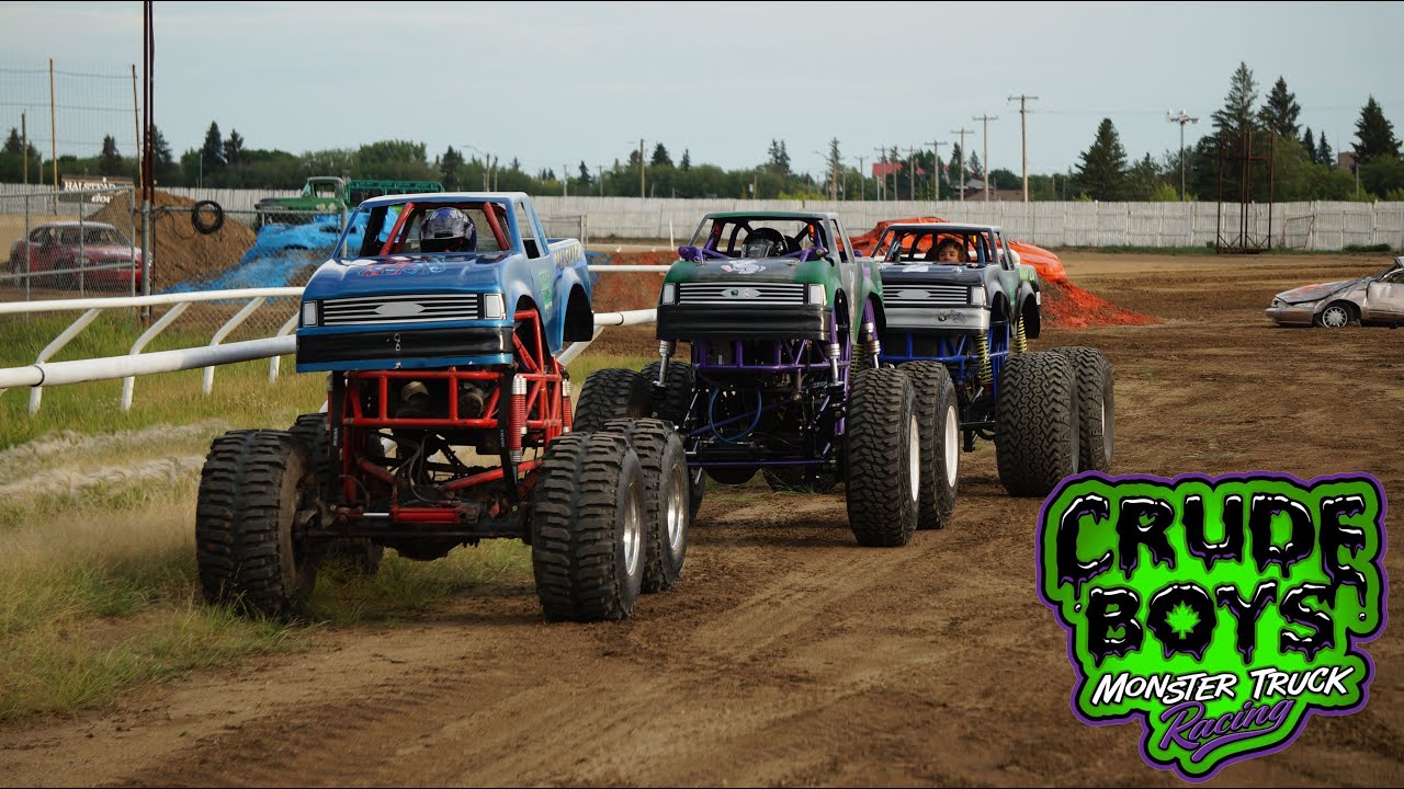 2025 Lloydminster Exhibition Crude Boys Mini Monster Trucks