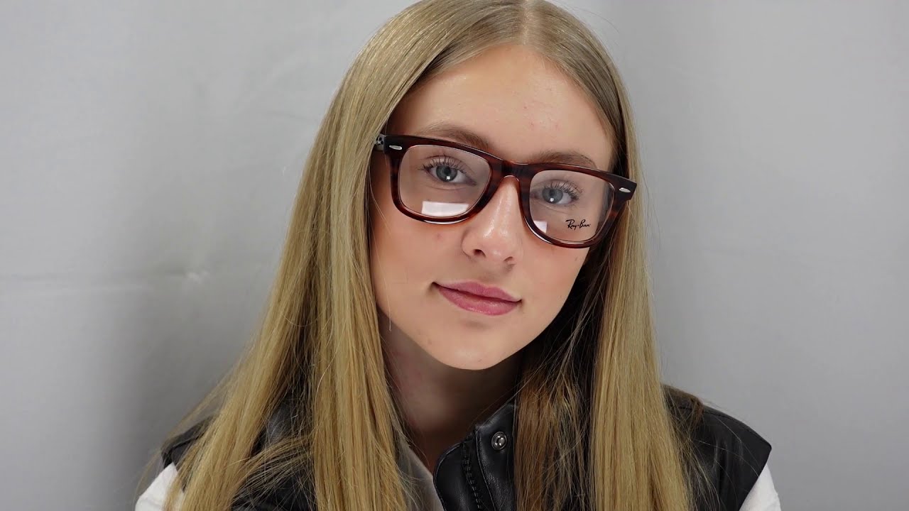 Ray-Ban RB4340V Wayfarer Ease Glasses Frames Female Fit Guide