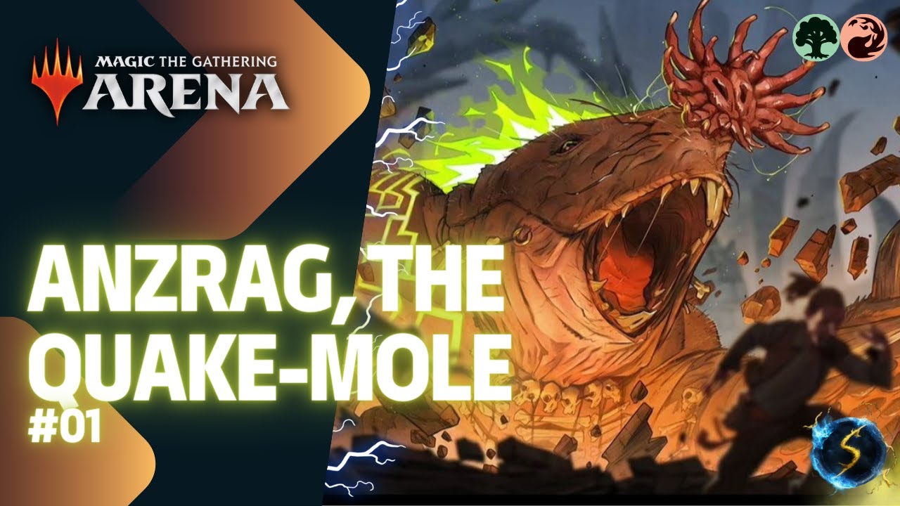 It's Showtime: Anzrag, the Quake-Mole 🌲🔥 #01 - MTG Arena - Historic Brawl