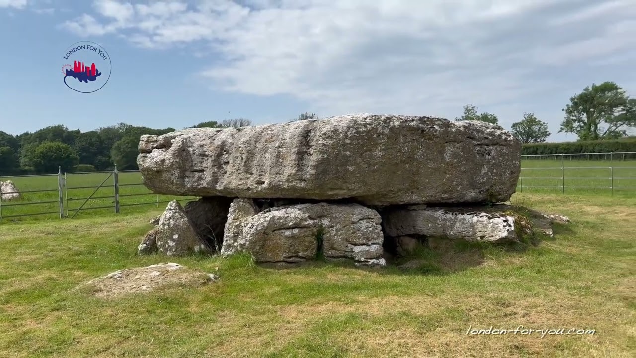 1844 Остатки древнего поселения Din Llugwy stone