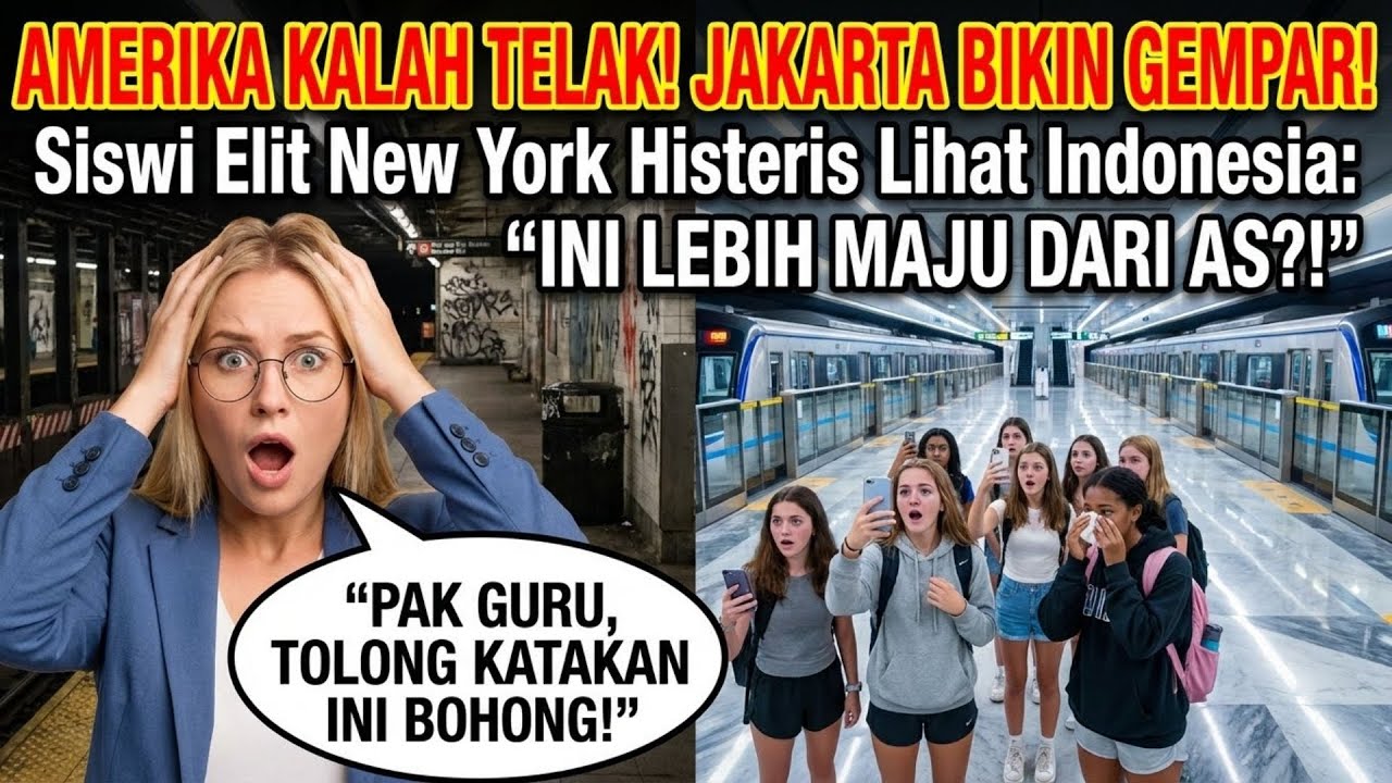Alasan Mengejutkan Siswi Miliarder AS Menangis & Ingin Jadi Orang Indonesia #viral #news
