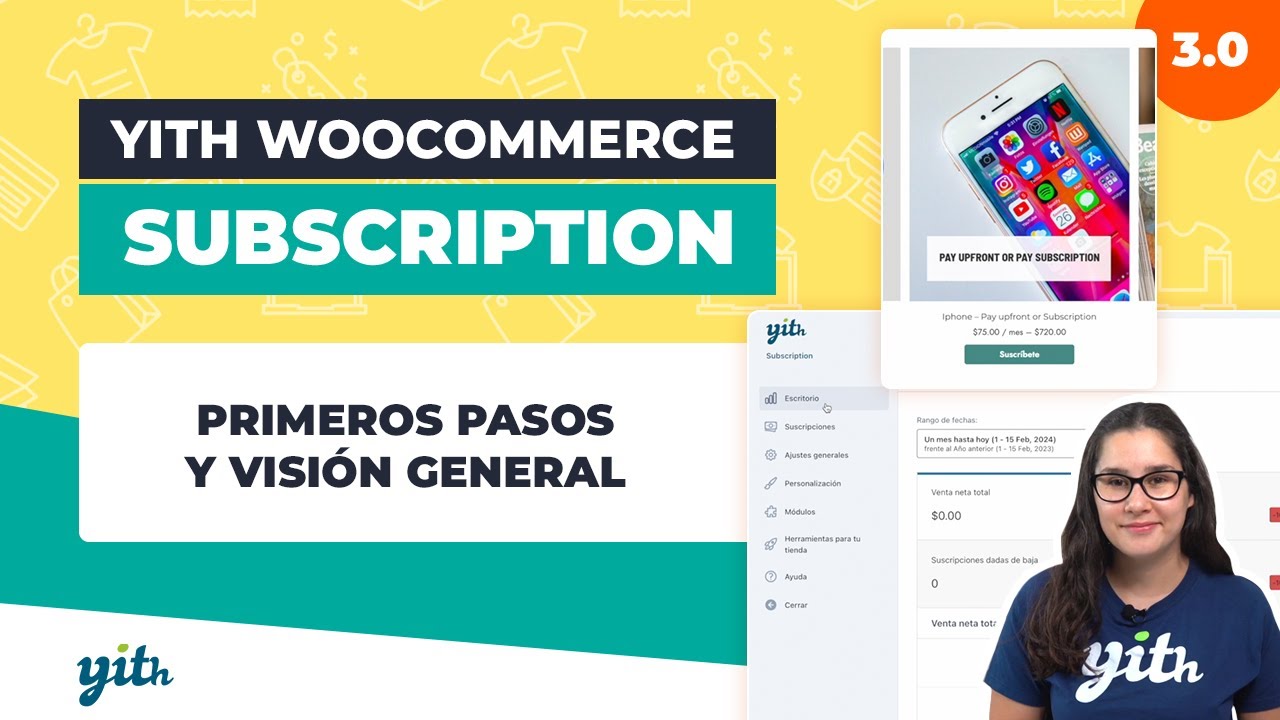 Primeros pasos y visión general - YITH WooCommerce Subscription