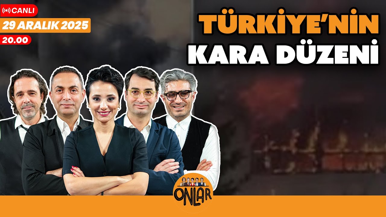 Türkiye'nin kara düzeni | Canlı Yayın | 29 Aralık Pazartesi 20:00