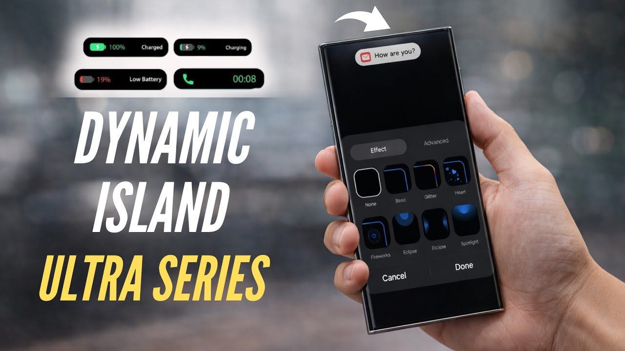 Samsung One UI 7.0 Update: Built-in Dynamic Island for Ultra Series | S21,S22, S22, S24, S25, S26 | 