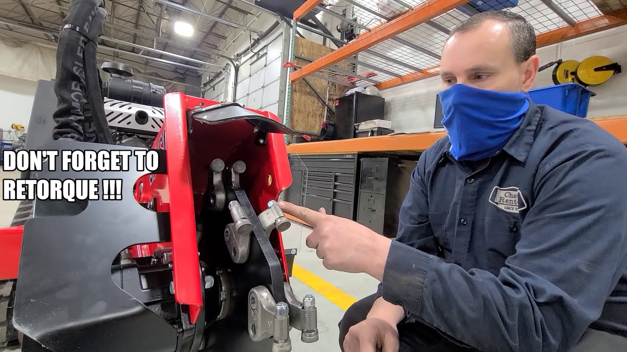 Barreto Stump Grinder   Cutting Head Maintenance