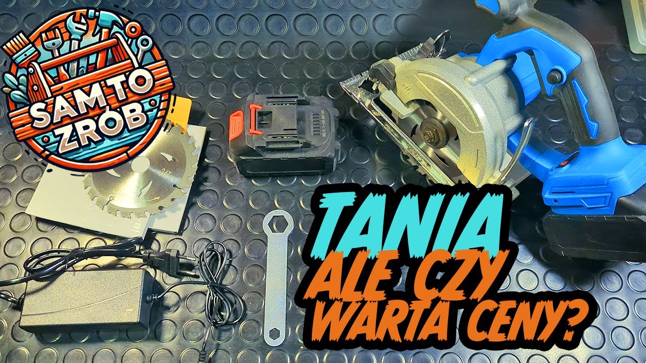 Tania, akumulatorowa pilarka tarczowa 125mm z allegro (bez marki)