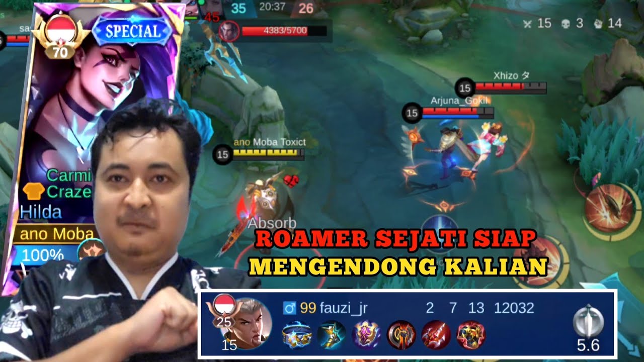 NASIB PUNYA EXP GAK BISA MAIN ‼️ MARI KITA GENDONG PLAYER KAYA GINI GUYS 