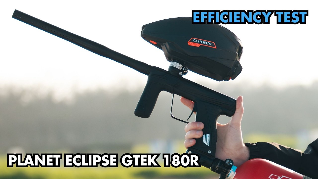Сколько краски он может выстрелить!? | Тест эффективности Planet Eclipse GTEK 180R | BFPGear