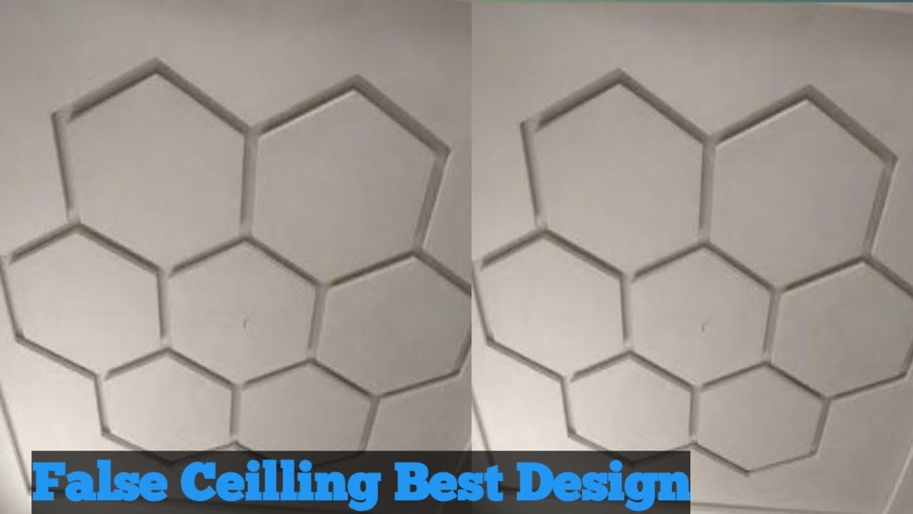 Six (6) Corner False Ceilling Design Marking by @Babar Ceilling Designer