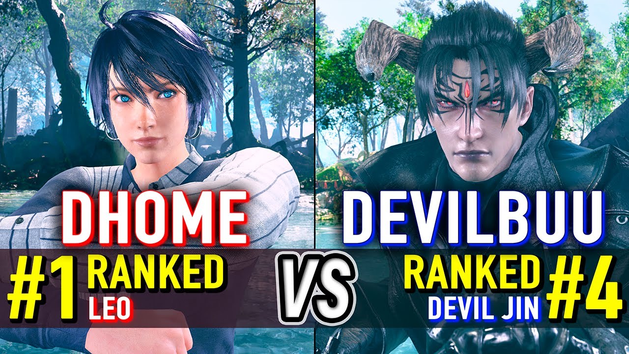 T8 🔥 DHOME50HBK (#1 Ranked Leo) vs DEVILBUU (#4 Ranked Devil Jin) 🔥 Tekken 8 High Level Gameplay