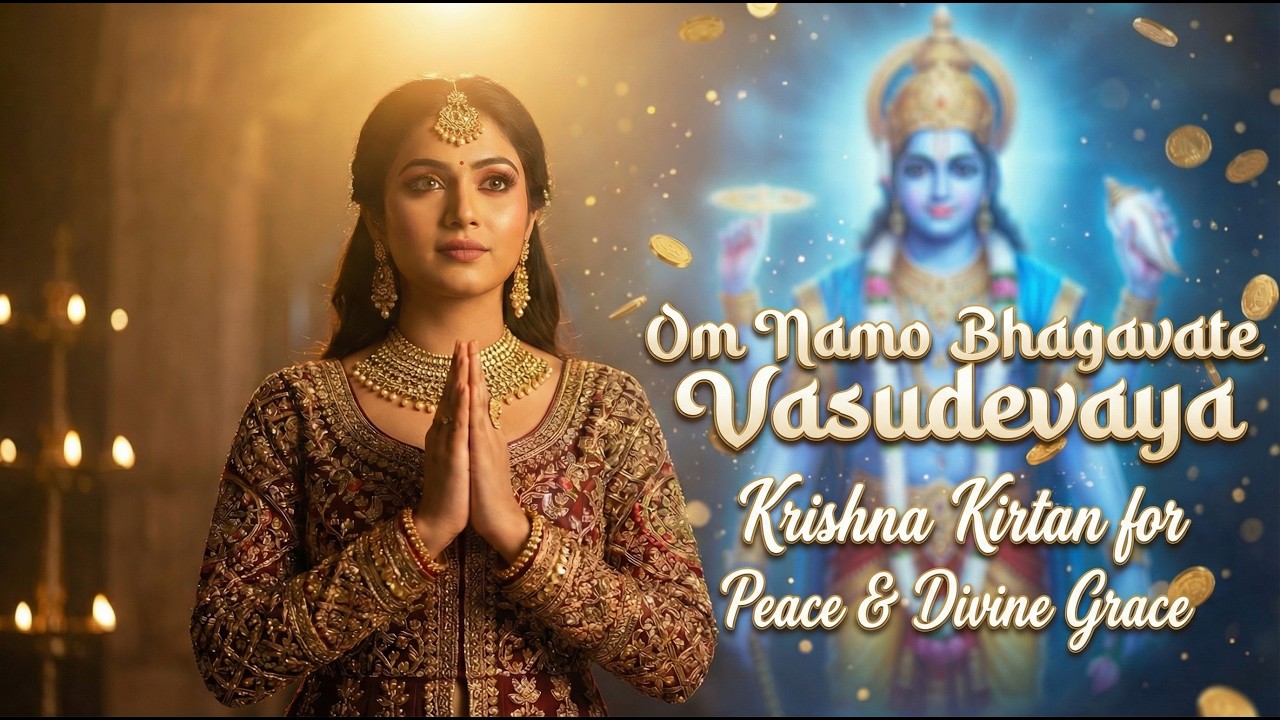 Om Namo Bhagavate Vasudevaya | Krishna Kirtan for Peace & Divine Grace