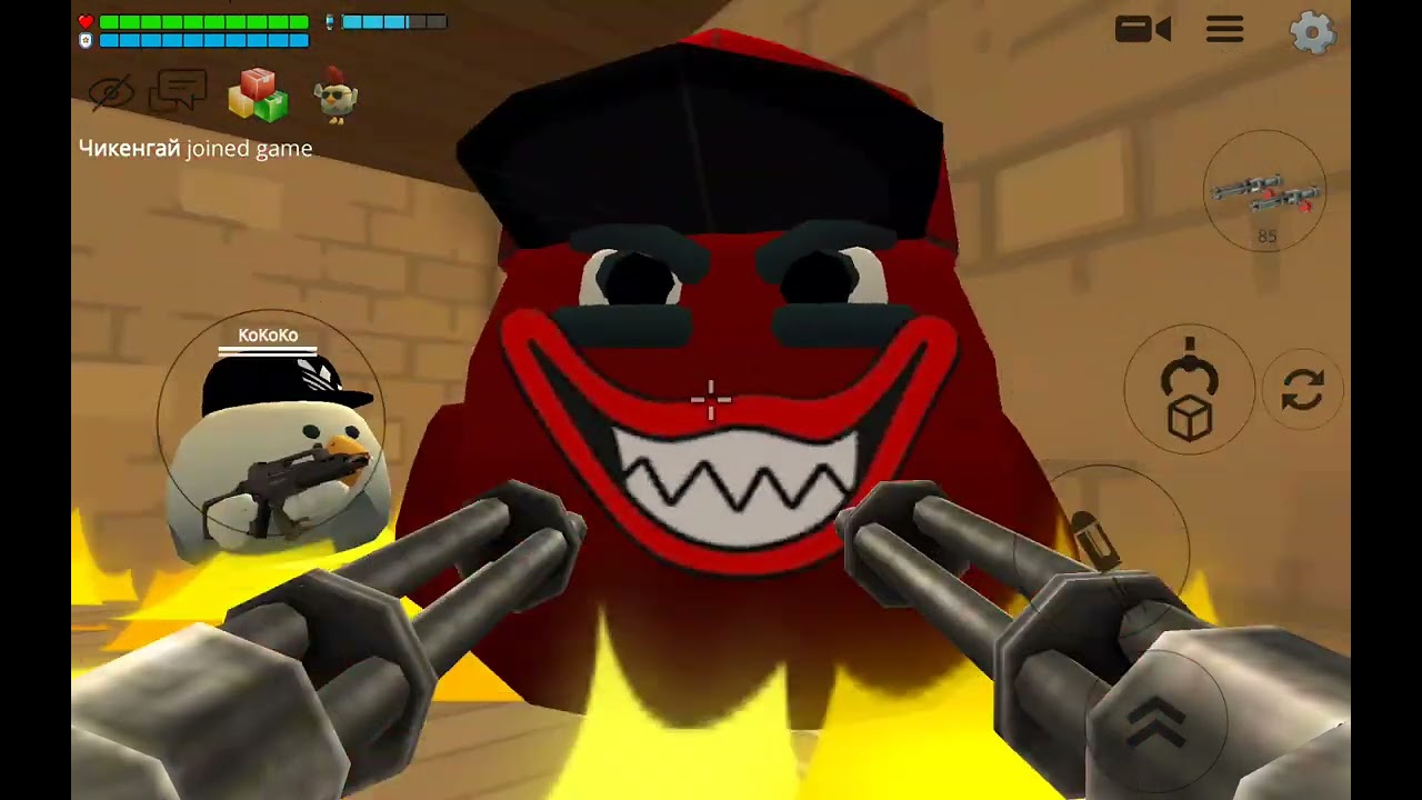 Invocamos a Meat chicken en chicken gun