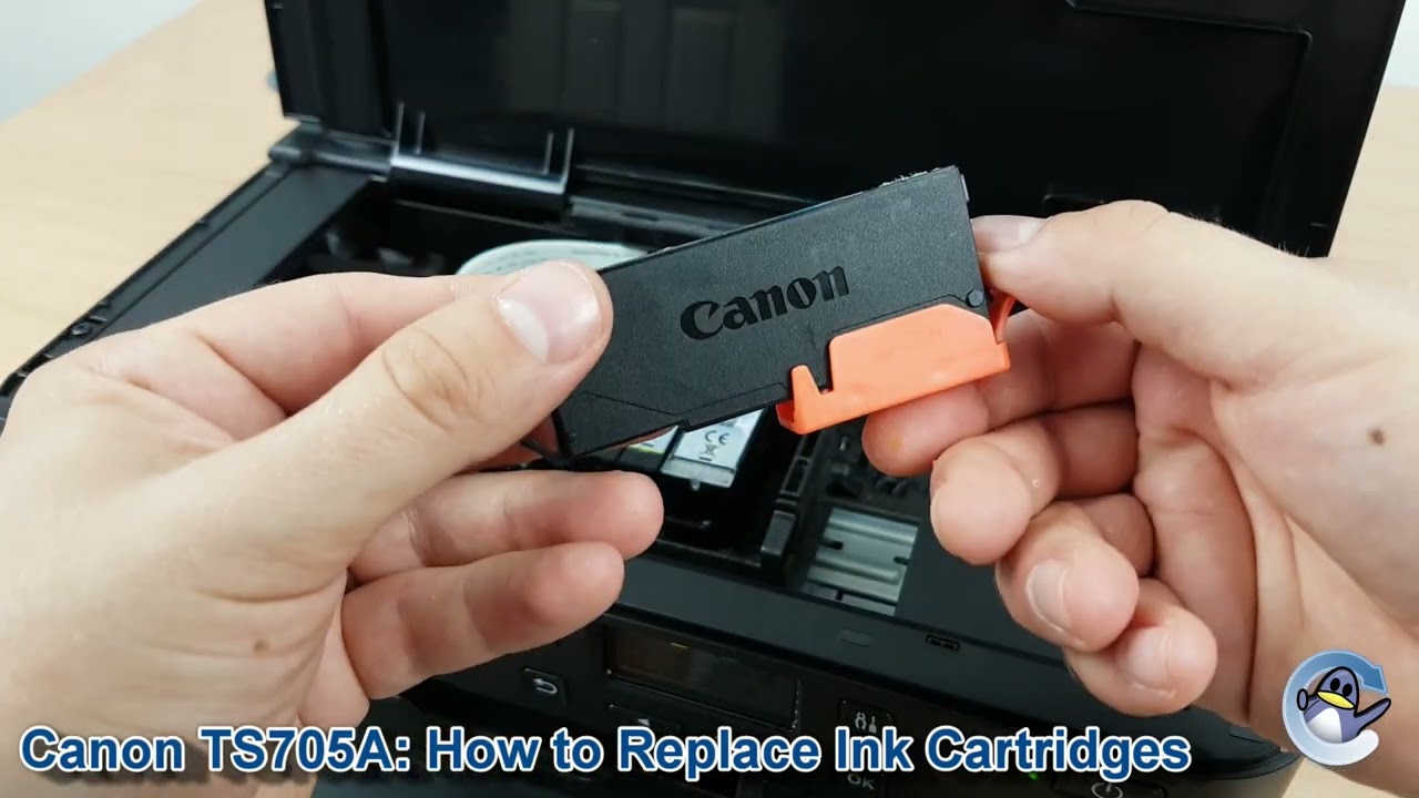 Canon Pixma TS705a: How to Change/Replace Ink Cartridges
