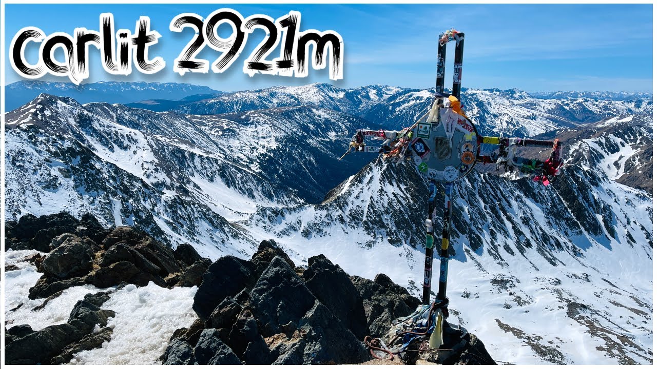 Carlit 2921m  Face Ouest