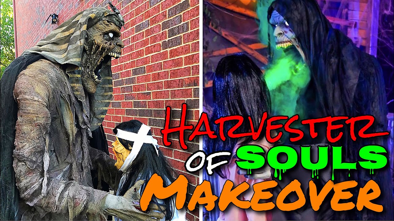 Harvester of Souls Makeover - Spirit Halloween 2020 Animatronic Epic Prop Redo - Makeover Series