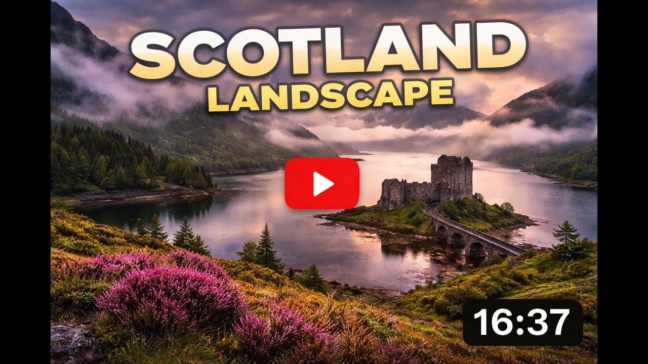 SCOTLAND LANDSCAPE 4K