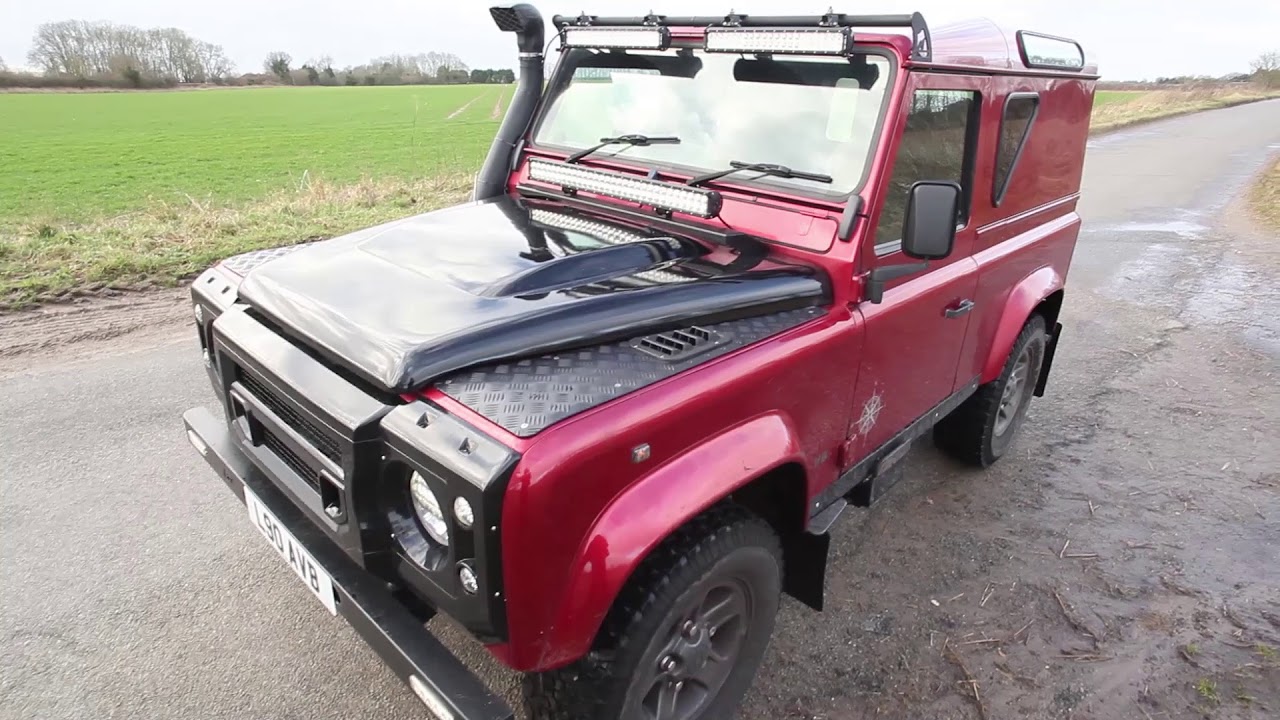 Land Rover Defender 90 4.6 Stage 3 V8 Test Drive