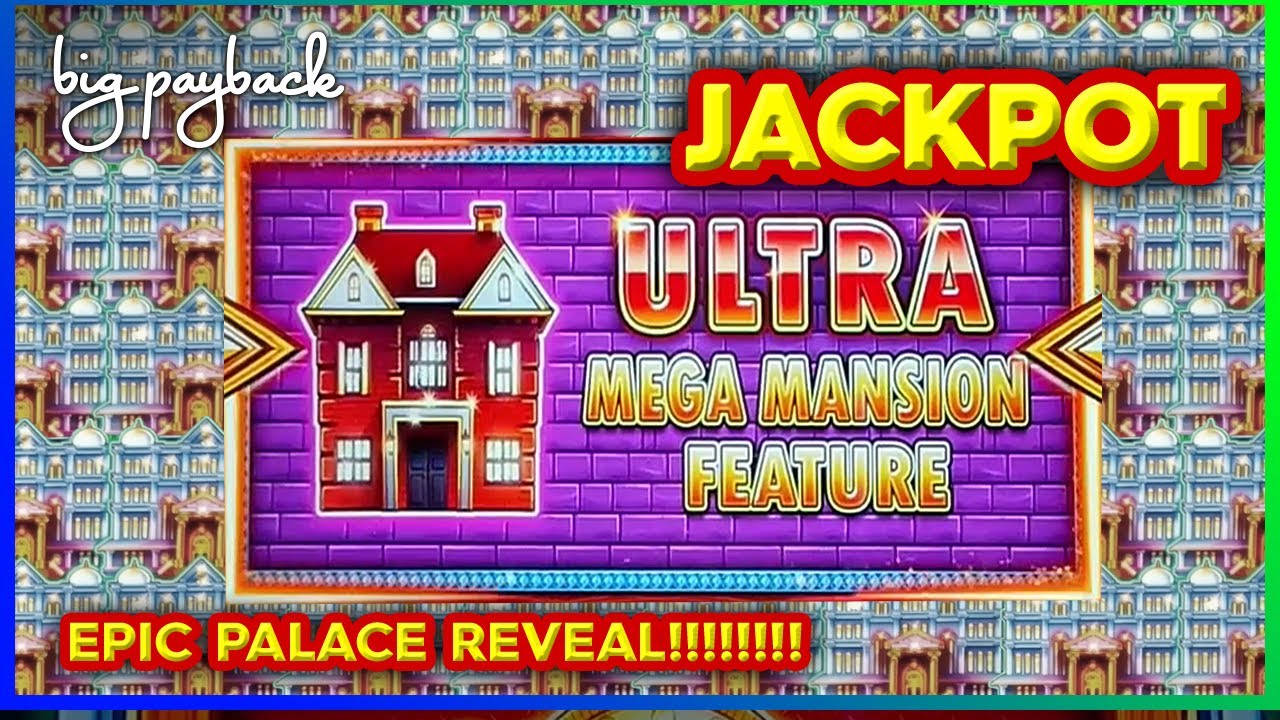 EPIC ULTRA MEGA MANSION JACKPOT! Huff N' Even More Puff Grand Slots!