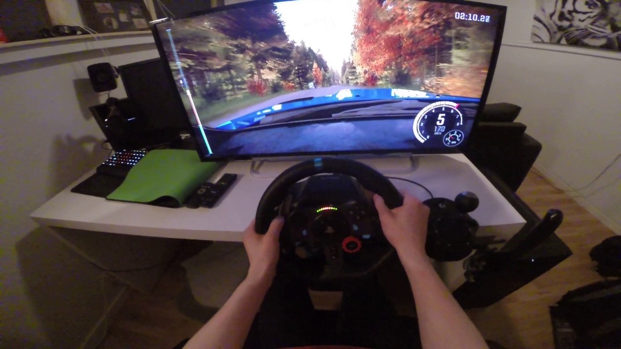 Dirt Rally PS4 Gameplay #4 POV G29