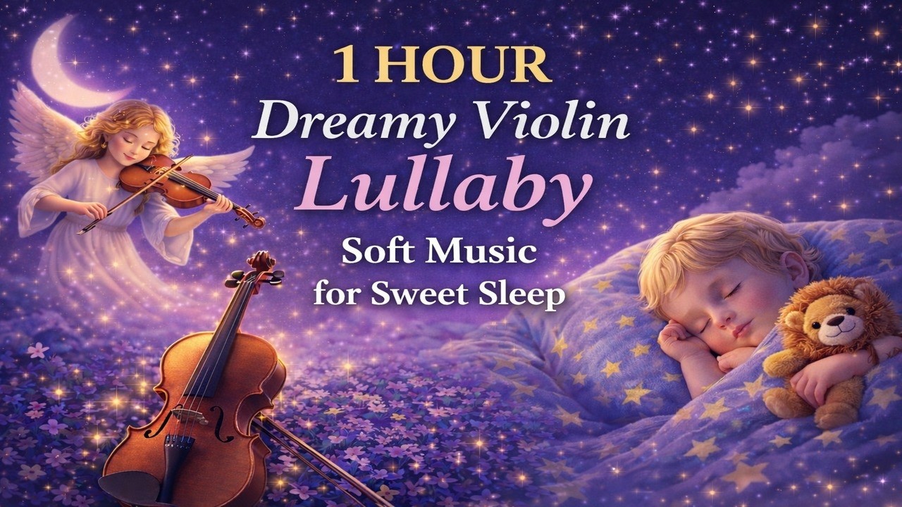 Dreamy Violin Lullaby | Soft Music for Sweet Sleep