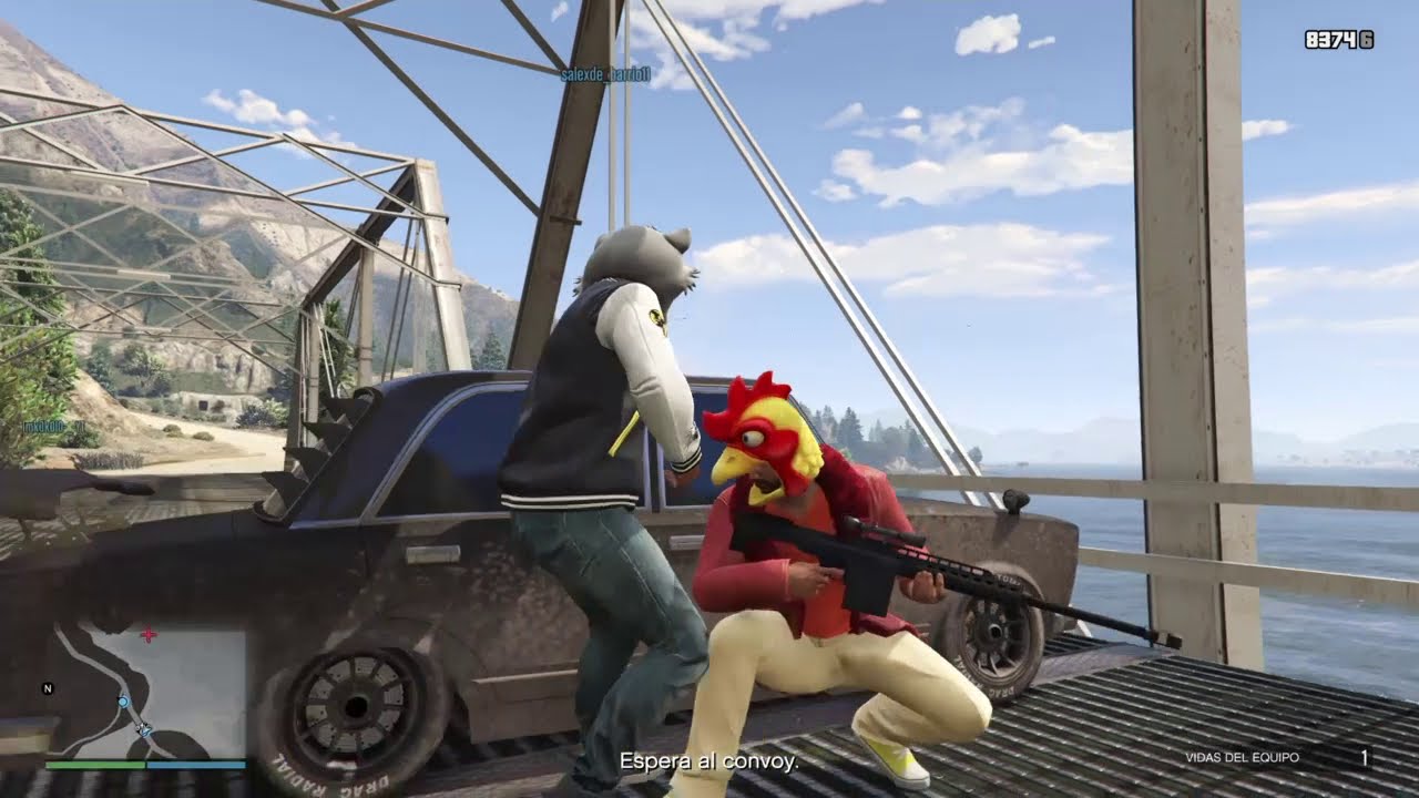 MISION PREPARATORIA PARA ATRACO 💰 Aquí no hay quien viva GTA 36