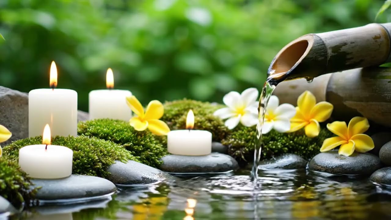 The Sound of Stillness 🌼 Piano & Flowing Water