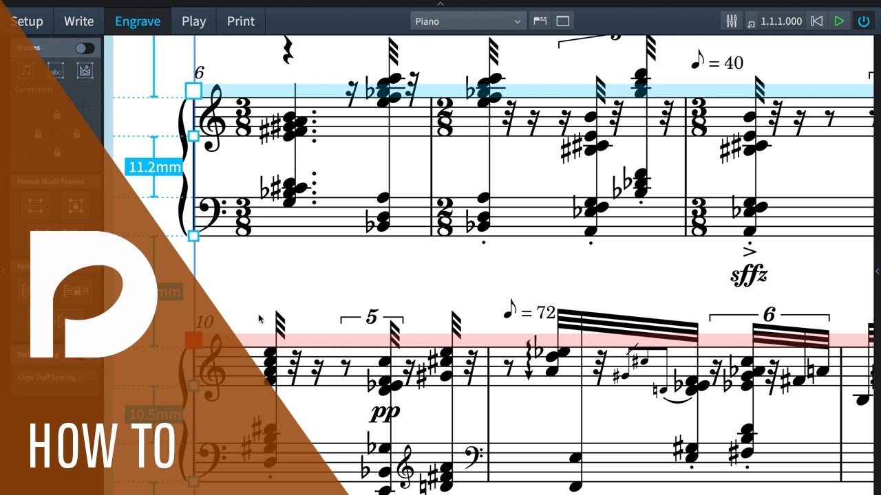 How to Control Staff Spacing | Engrave Mode in Dorico