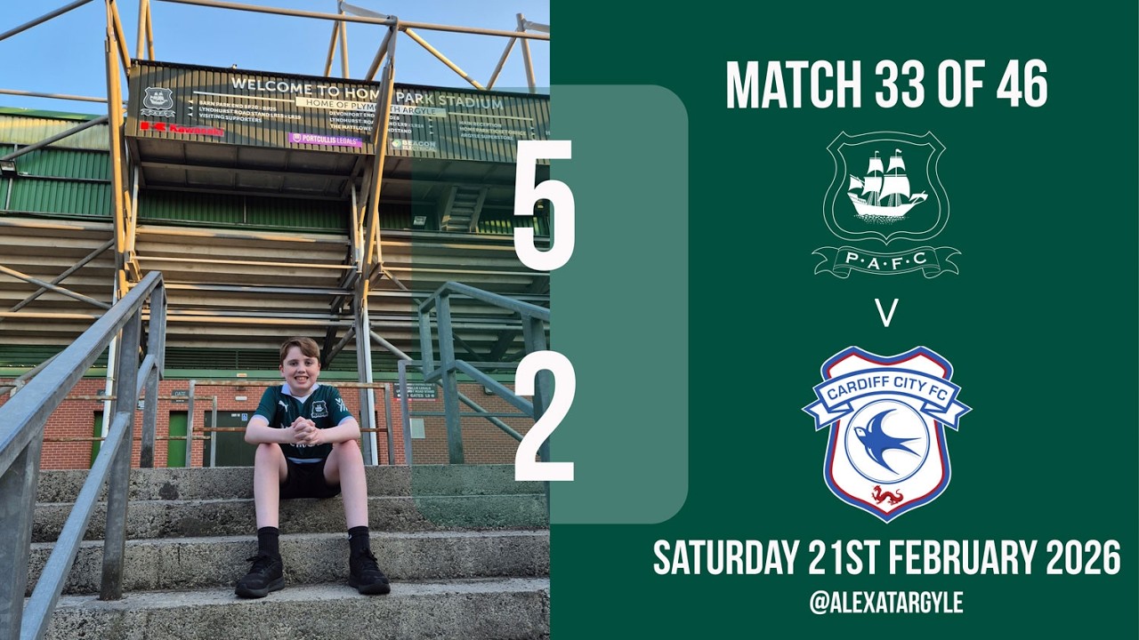 Plymouth Argyle v Cardiff City: Five star Argyle run riot! Pepple and Tolaj bag braces! Incredible!
