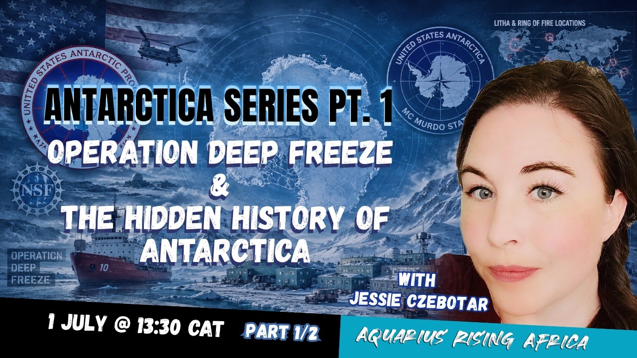 ❄️ Antarctica Series Pt 1 Operation Deep Freeze & the Hidden History of Antarctica | Jessie Czebotar
