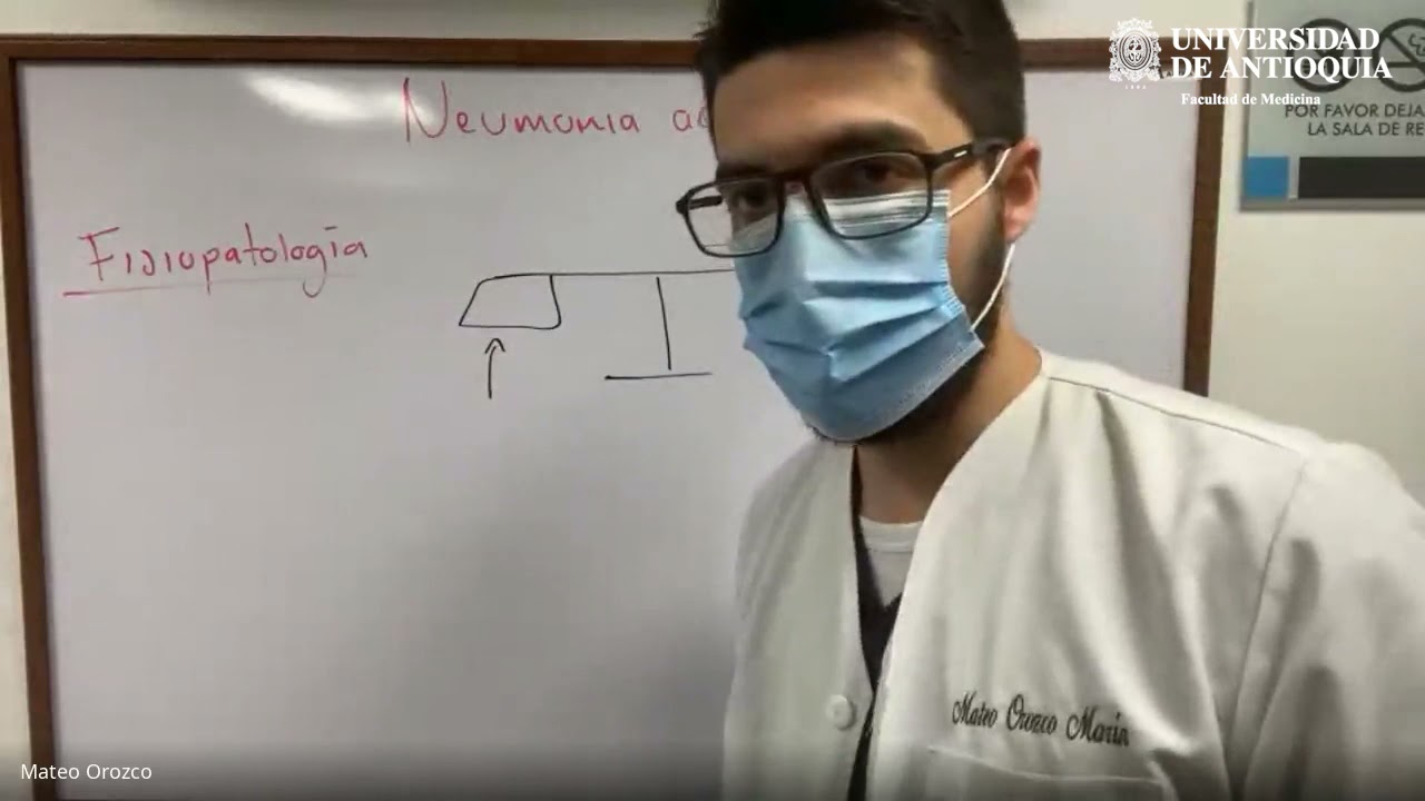 Neumonía Adquirida en la Comunidad - Dr. Mateo Orozco