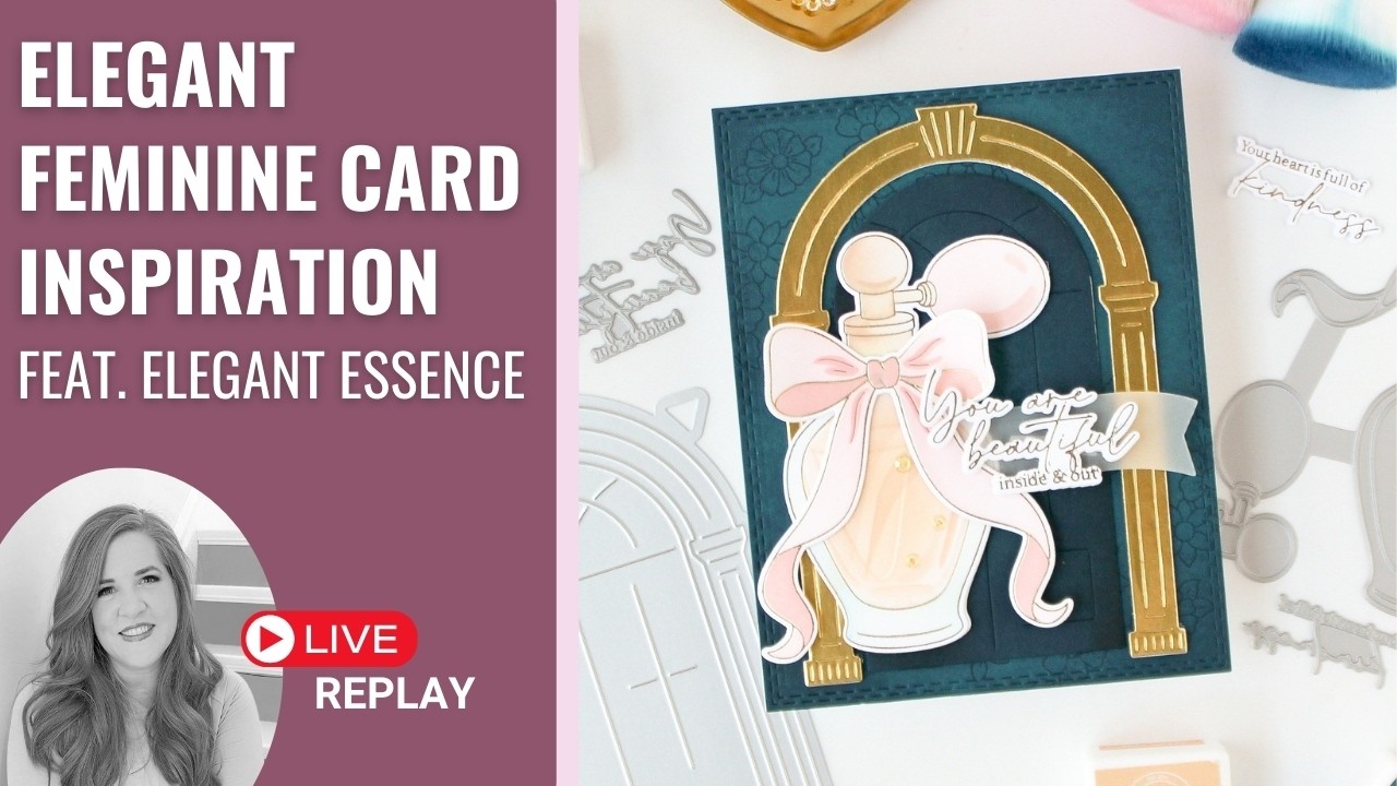 Live Cardmaking with the new The Couture Edit release & Carissa Wiley + Giveaways!